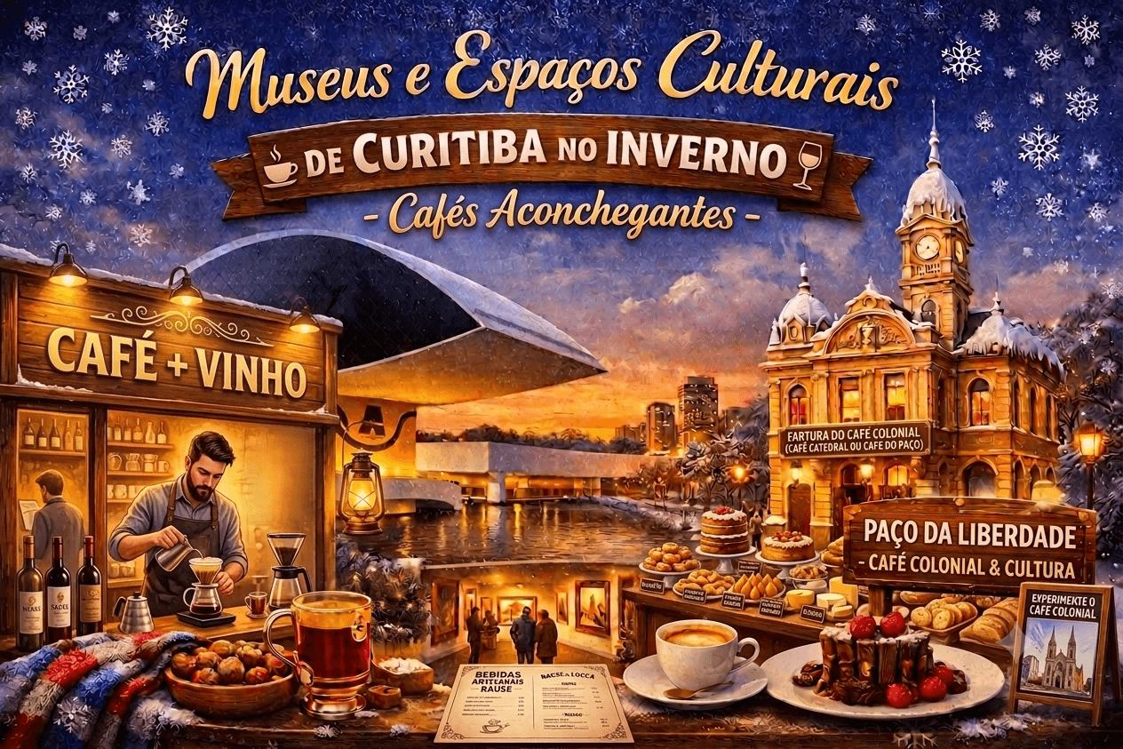 O que fazer no inverno em Curitiba: Cafés temáticos e aconchegantes