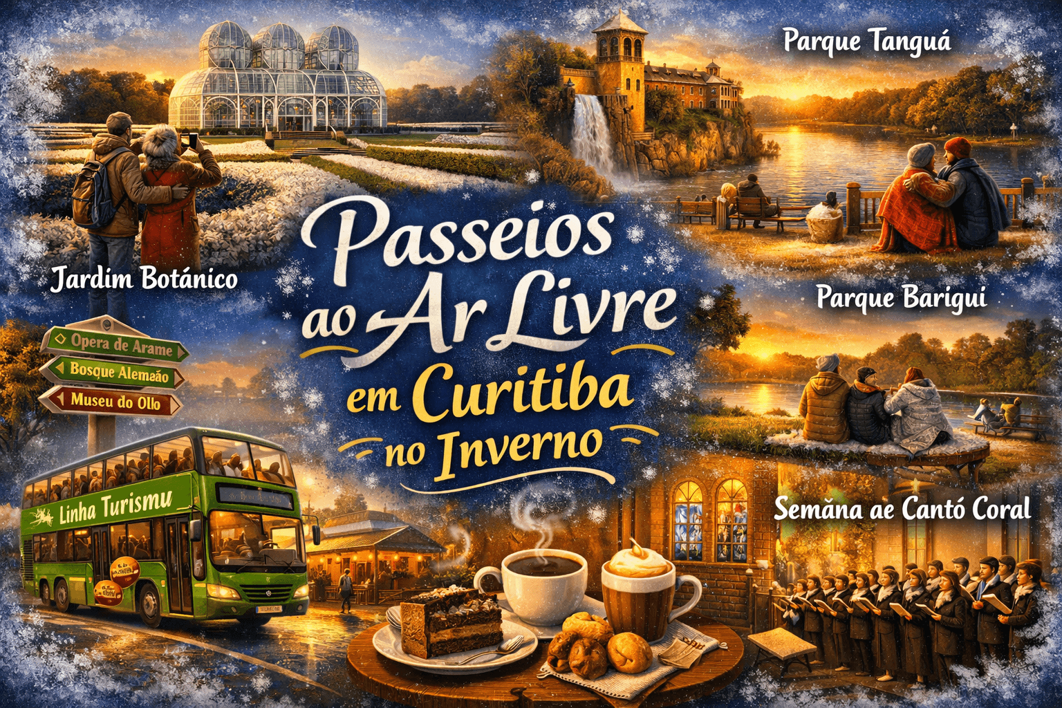 O que fazer no inverno em Curitiba: Passeios ao ar livre