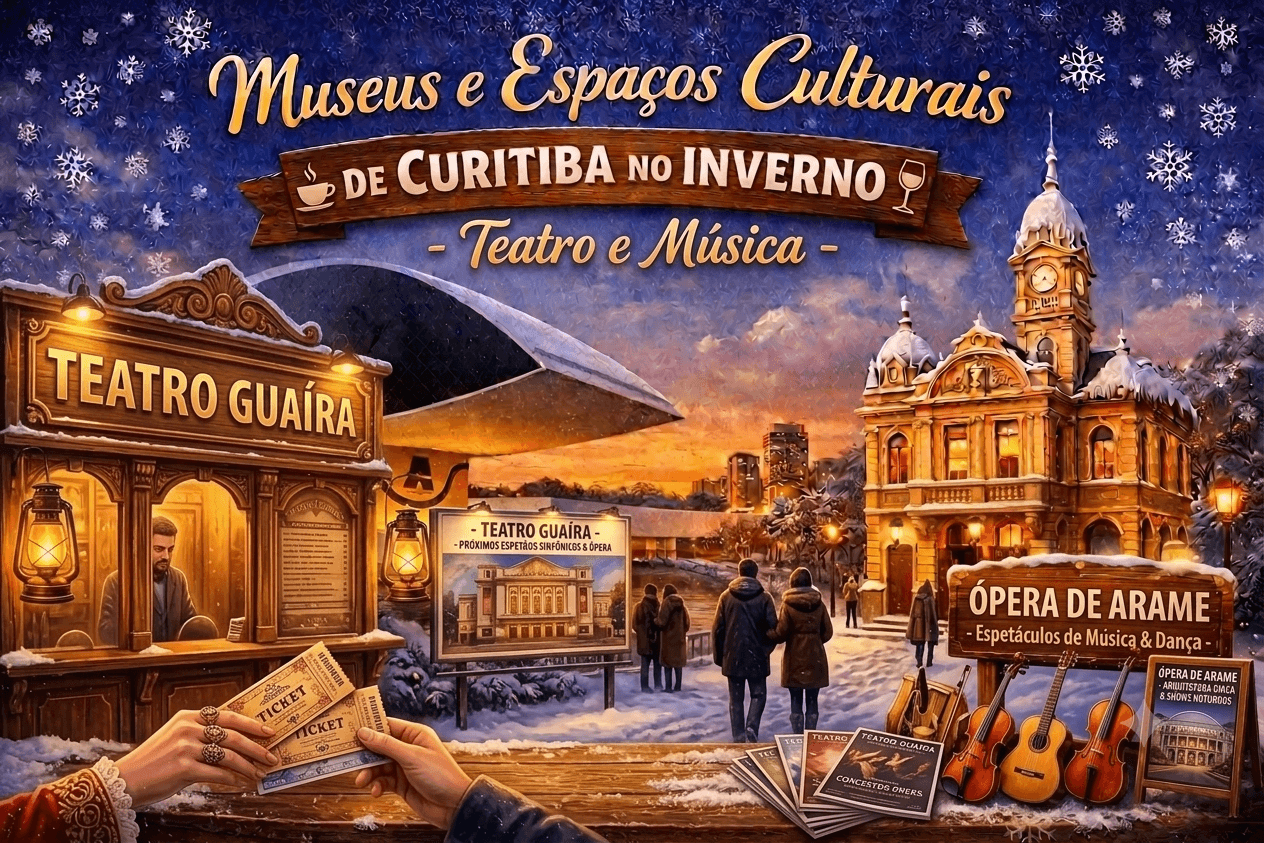 O que fazer no inverno em Curitiba: Teatro e música